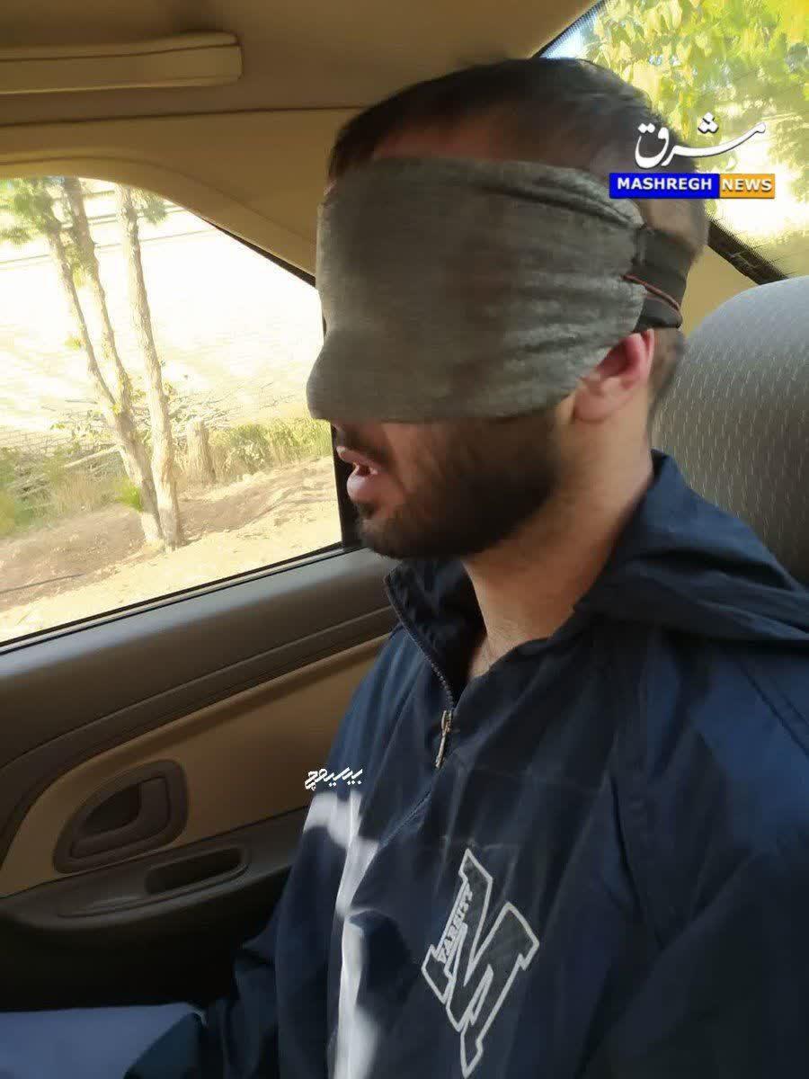 توماج صالحی قبل از فرار دستگیر شد +عکس