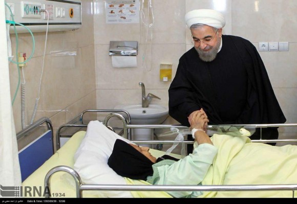 تصویری که از خبرگزاری دولت حذف شد+عکس