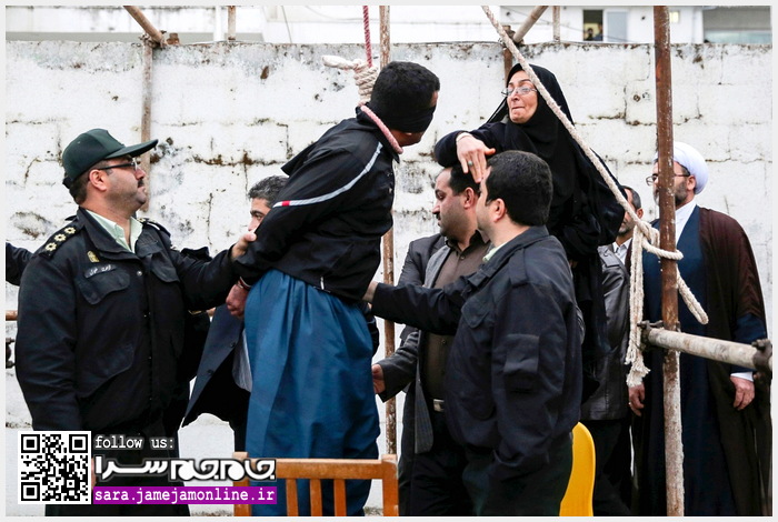 عکس سال ۲۰۱۴ «گاردین»، مادر ایرانی پای چوبه دار عکس سال ۲۰۱۴ «گاردین»، مادر ایرانی پای چوبه دار