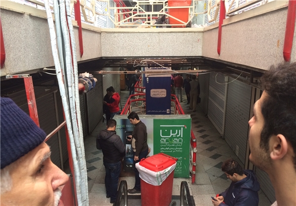 پاساژ علاءالدین یک روز پس از تخریب +تصاویر