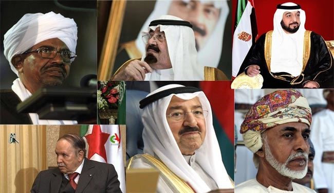 سال 2014؛ سال سردمداران بیمار عرب+تصاویر سال 2014؛ سال سردمداران بیمار عرب+تصاویر