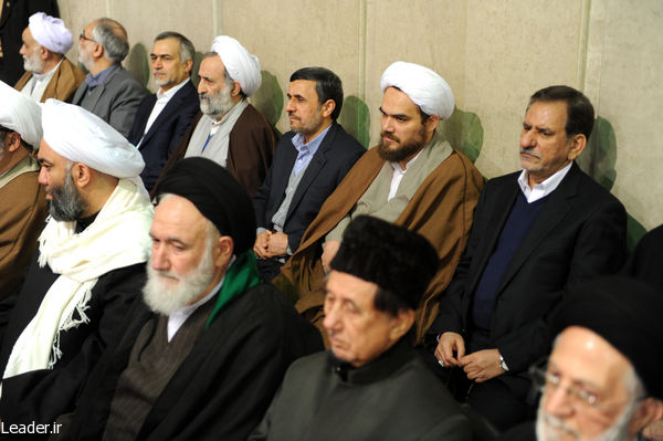 جدیدترین دیدار احمدی‌نژاد با رهبر انقلاب +عکس