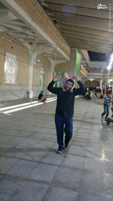شهید مهدی نوروزی و فرزند خردسالش + تصاویر شهید مهدی نوروزی و فرزند خردسالش + تصاویر