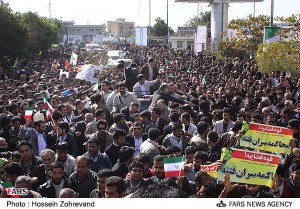 سفر احمدی نژاد و روحانی به بوشهر +تصاویر