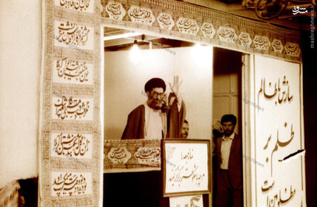 تصاویری از ادوار مختلف حضور رهبرانقلاب‌ در سنگرنمازجمعه