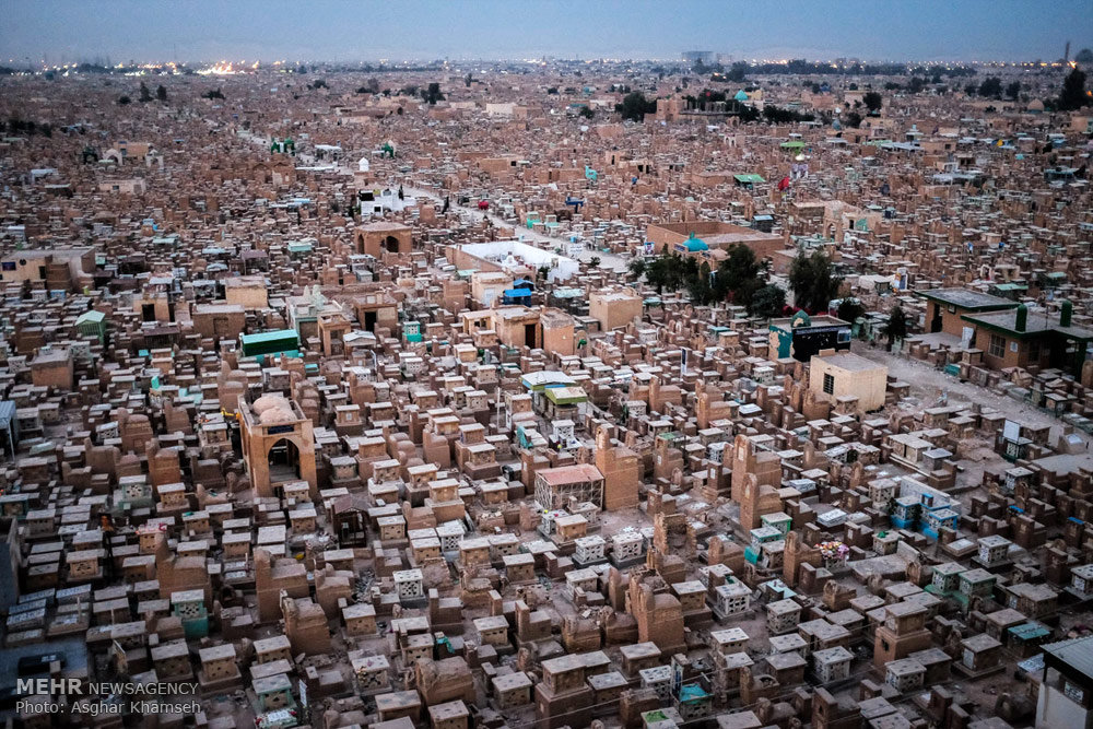 قبرستان وادی‌السلام در نجف اشرف +تصاویر