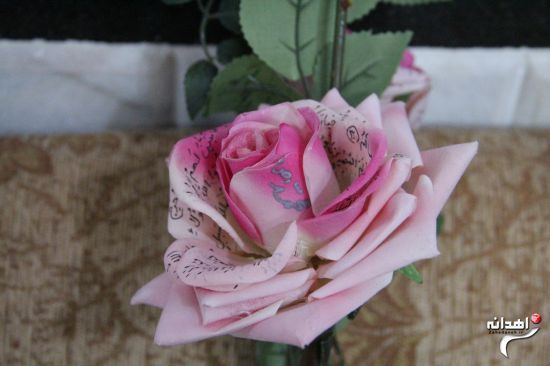 نقش سوره محمد(ص) بر روی گل محمدی + تصاویر نقش سوره محمد(ص) بر روی گل محمدی + تصاویر