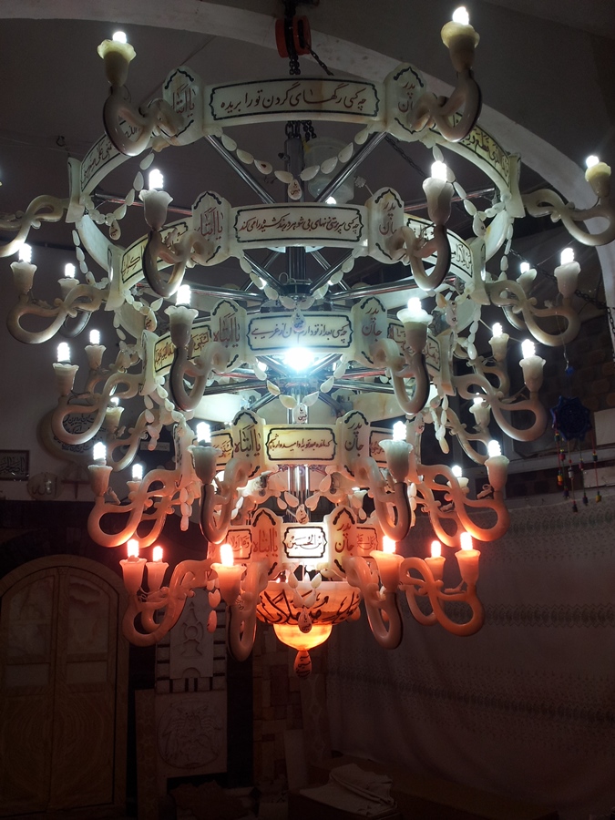 نصب یک اثر کمنظیر در حرم اباعبدالله الحسین(ع)+عکس نصب یک اثر کمنظیر در حرم اباعبدالله الحسین(ع)+عکس