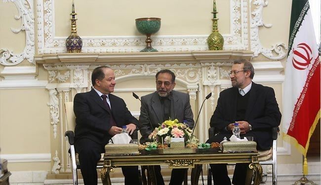 در دیدار علی‌لایجانی و مسعودبارزانی چه گذشت؟