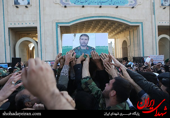 تصاویر/تشییع پیکر شهید محمد علی الله دادی