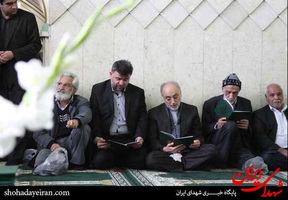تصاویر/مراسم ختم حاج حسین قشقایی؛پدر شهیدرضا قشقایی شهیدفناوری هسته ای