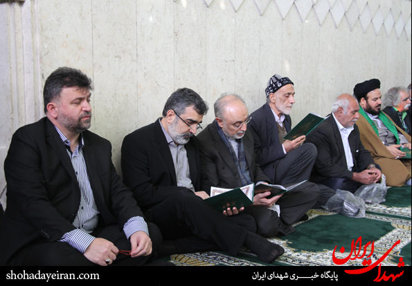 تصاویر/مراسم ختم حاج حسین قشقایی؛پدر شهیدرضا قشقایی شهیدفناوری هسته ای