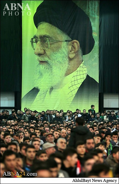 رهبر انقلاب در سخنرانی سید حسن نصرالله رهبر انقلاب در سخنرانی سید حسن نصرالله