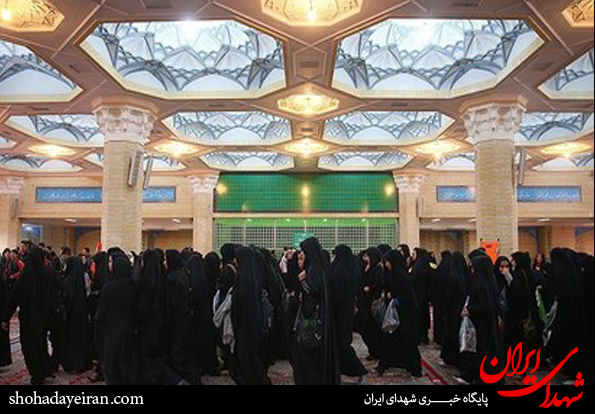 تصاویر/مراسم گرامیداشت 12 بهمن در حرم امام خمینی(ره)