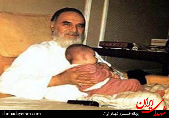 عکس/کودکان و امام خمینی (ره)