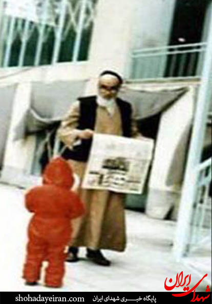 عکس/کودکان و امام خمینی (ره)