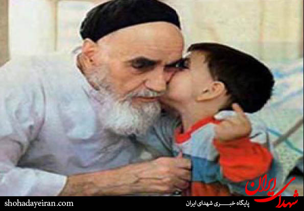 عکس/کودکان و امام خمینی (ره)