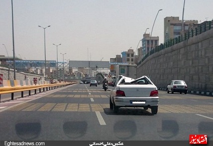 عکس/ یک پراید عجیب در خیابان