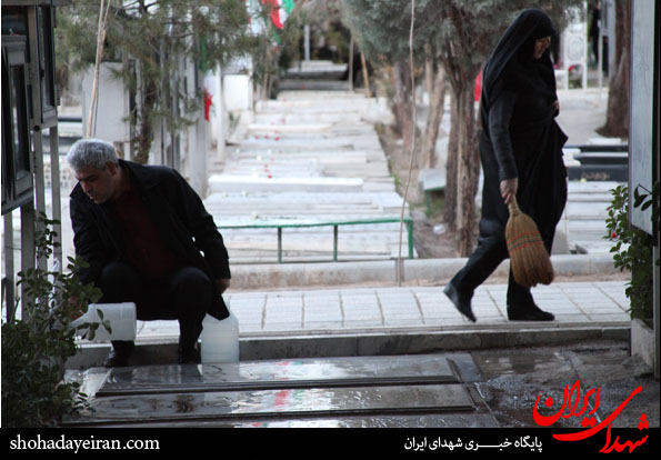 عکس/ غباروربی گلزار شهدا