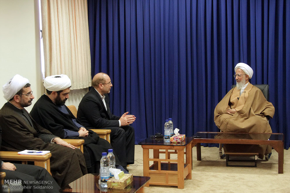دیدار محمدباقر قالیباف با مراجع عظام تقلید +تصاویر دیدار محمدباقر قالیباف با مراجع عظام تقلید +تصاویر