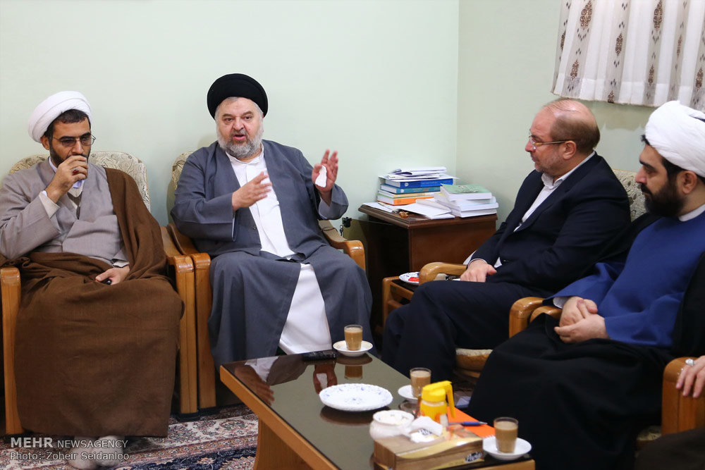 دیدار محمدباقر قالیباف با مراجع عظام تقلید +تصاویر دیدار محمدباقر قالیباف با مراجع عظام تقلید +تصاویر