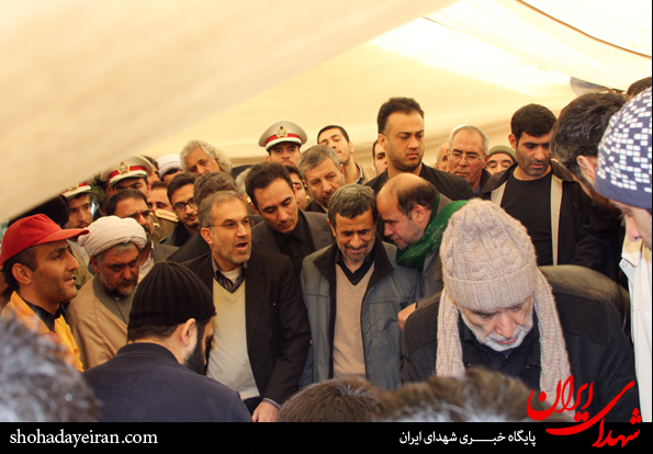 تصاویر/مراسم خاکسپاری مادر گرامی آقای دکتر محمود احمدی نژاد