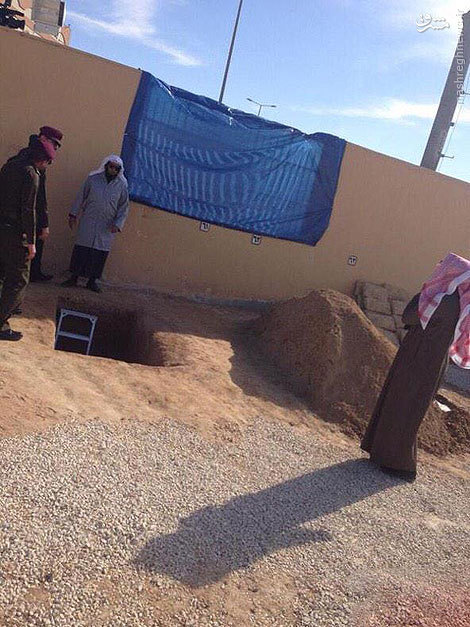 محل دفن ملک عبدالله در گورستان العود+عکس
