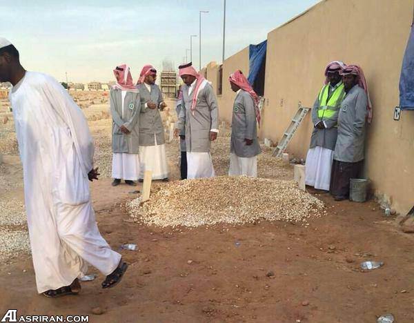 قبر ملک عبدالله (عکس)