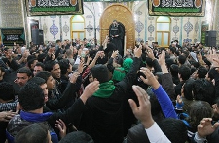 تصاویر/ایام فاطمیه در حرم امام علی(ع) تصاویر/ایام فاطمیه در حرم امام علی(ع)