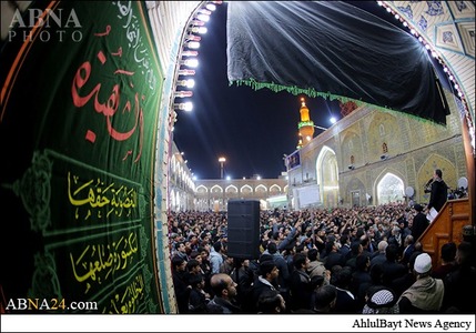 تصاویر/ایام فاطمیه در حرم امام علی(ع) تصاویر/ایام فاطمیه در حرم امام علی(ع)