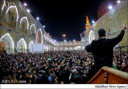 تصاویر/ایام فاطمیه در حرم امام علی(ع) تصاویر/ایام فاطمیه در حرم امام علی(ع)