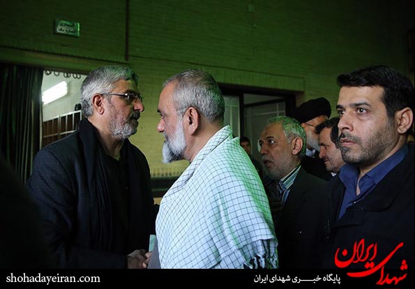 تصاویر/ مراسم ترحیم برادر سردار کاظمینی