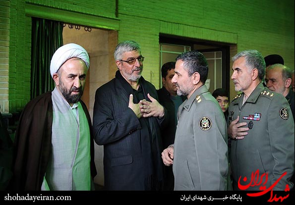 تصاویر/ مراسم ترحیم برادر سردار کاظمینی