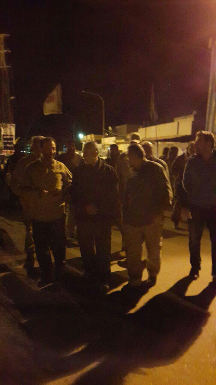 حاج&zwnj;قاسم دیشب پس از زیارت امامین عسکرین(ع)+عکس