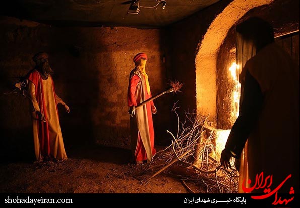 تصاویر/ افتتاح نمایشگاه کوچه های بنی هاشم