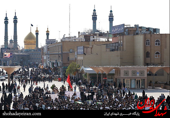 تصاویر/ تشییع دو شهید مدافع حرم در قم