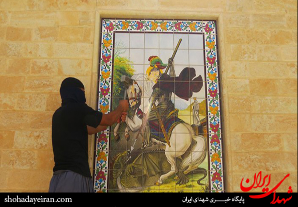 تصاویر/ حمله داعش به کلیسای نینوا