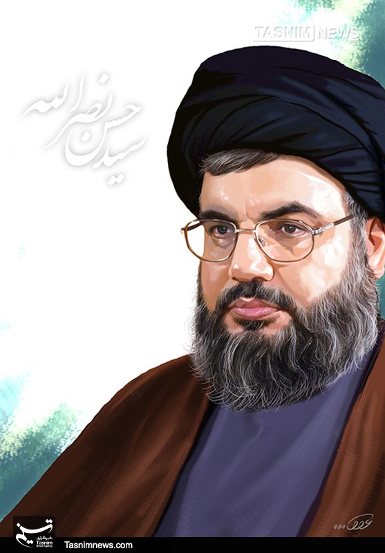پوستری جالب و زیبا از سیدحسن نصرالله+عکس