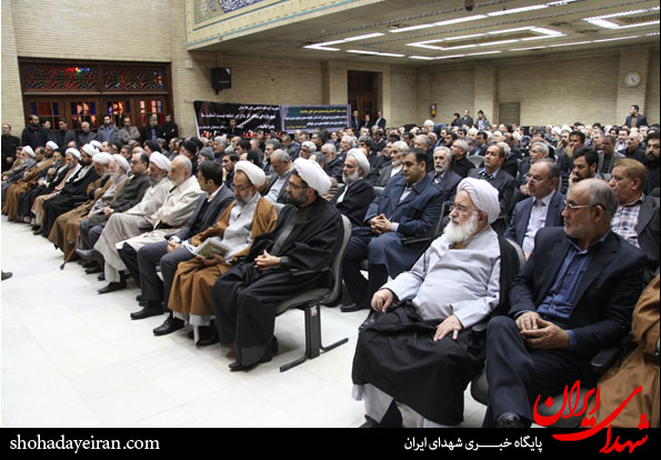 عکس/ ختم فرزند فلاحیان در مسجد نور