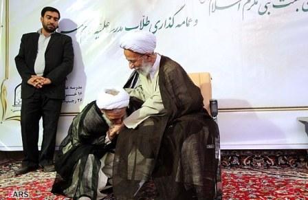 آیت‌الله صدیقی در حال 