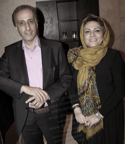 عکس/ همسر حیاتی گوینده خبر