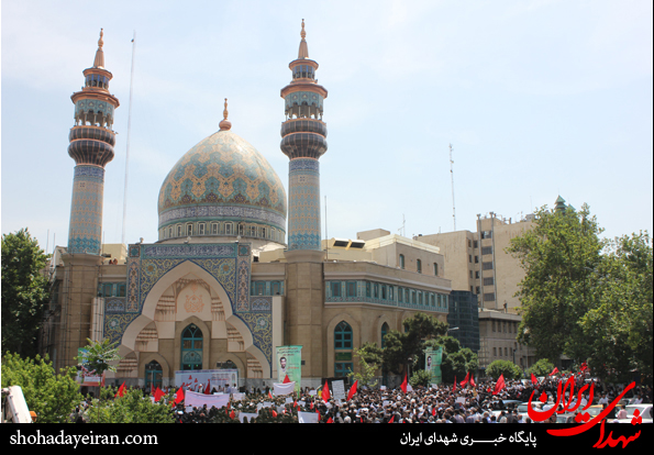 تصاویر/ راهپیمایی نمازگزاران تهرانی در حمایت از امر به معروف ونهی از منکر