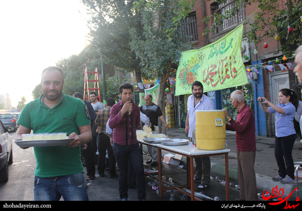 ایستگاههای صلواتی جشن نیمه شعبان