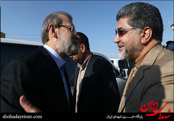 عیادت لاریجانی از جانبازان اعصاب و روان در شهریار