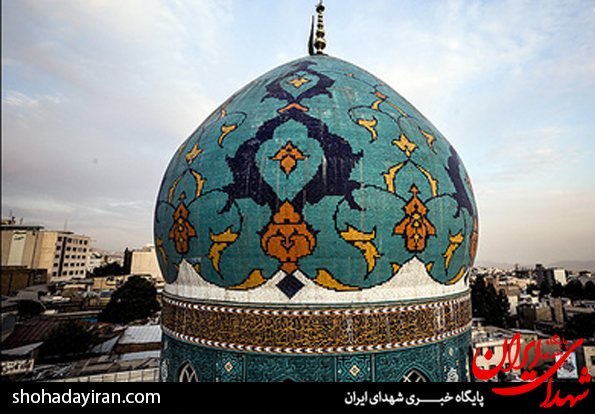 تصاویر/ غباروبی حرم مطهر امامزاده صالح
