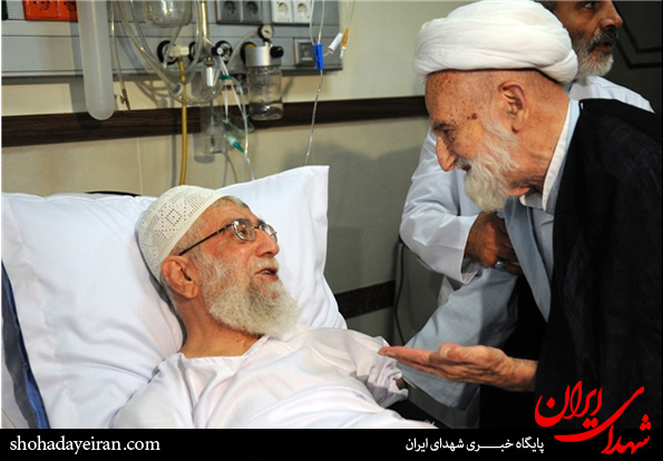 تصاویر/عیادت جمعی از مسئولین از رهبر انقلاب