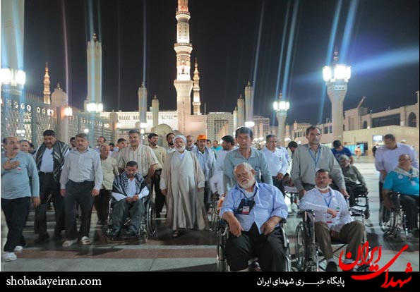 تصاویر/ کاروان جانبازان در مکه و مدینه