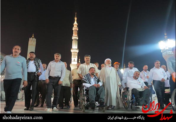 تصاویر/ کاروان جانبازان در مکه و مدینه