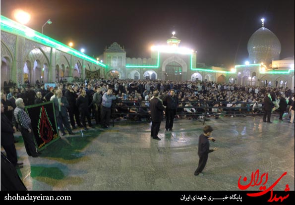 تصاویر/ عزاداری مسلمیه در حرم حضرت عبدالعظیم (ع)