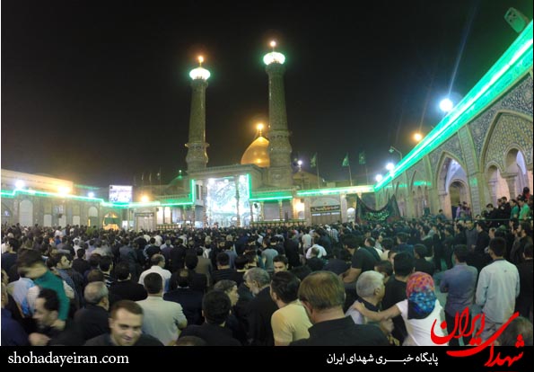 تصاویر/ عزاداری مسلمیه در حرم حضرت عبدالعظیم (ع)